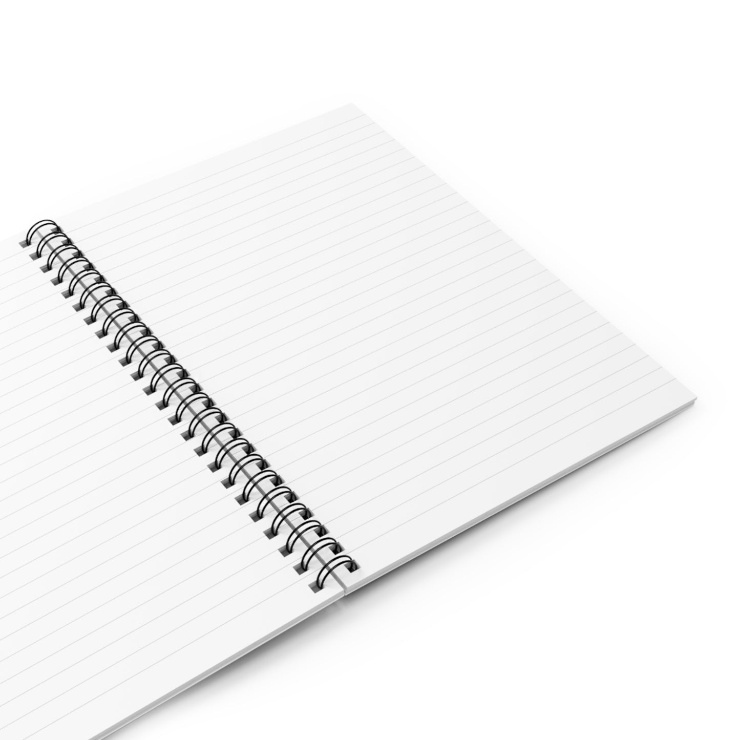 Hot Pink Veins Spiral Notebook - Ruled Line