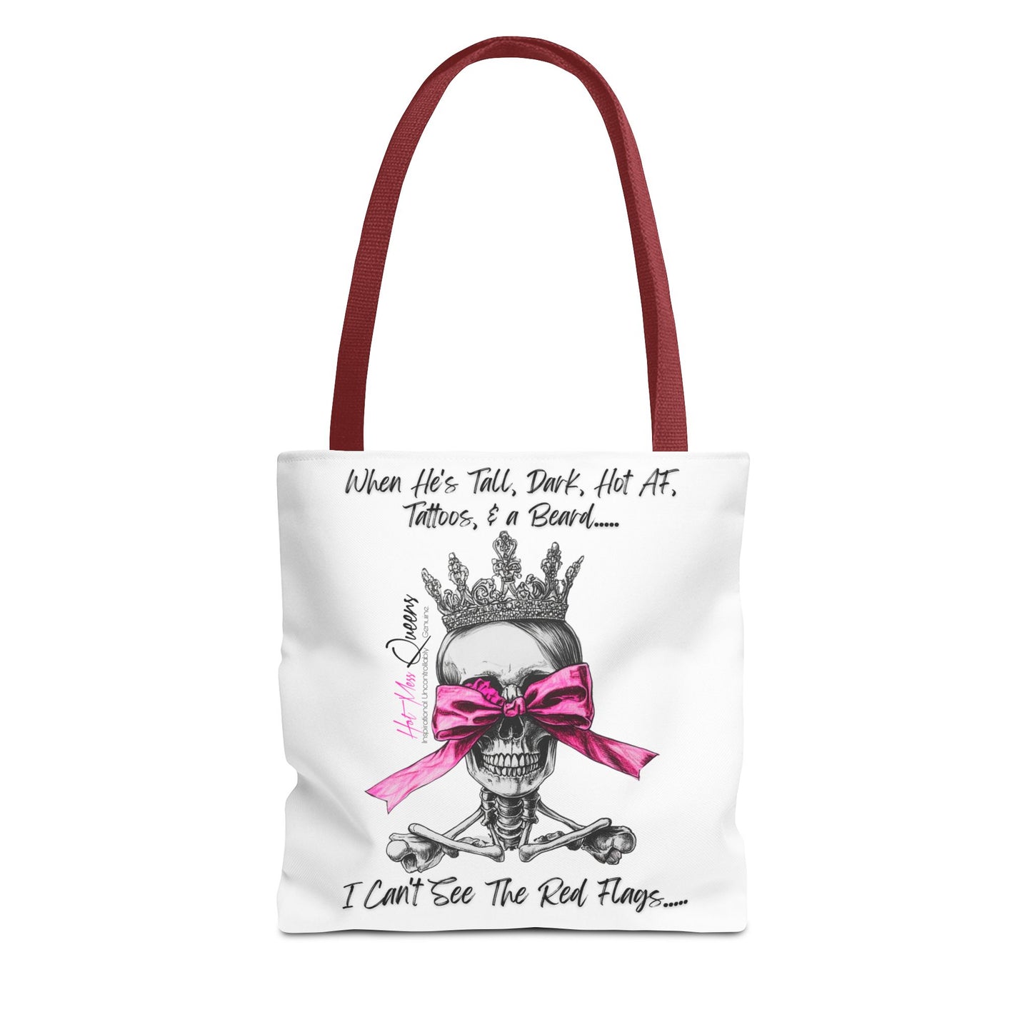 Skull 'n Bows Tote Bag