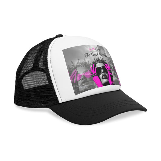 She Saved Herself Mesh Cap