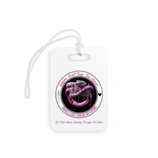 Hot Pink Veins VIP Tag