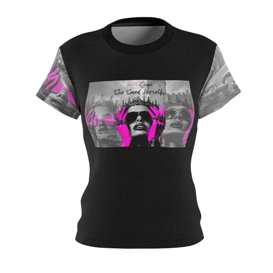 She Saved Herself Women's Cut & Sew Tee
