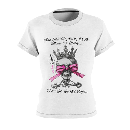 Skull 'n Bows Women's Cut & Sew Tee