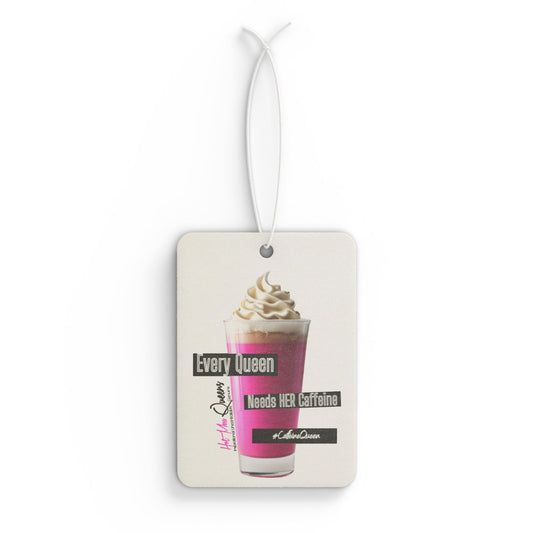 #CaffineQueen Car Air Freshener